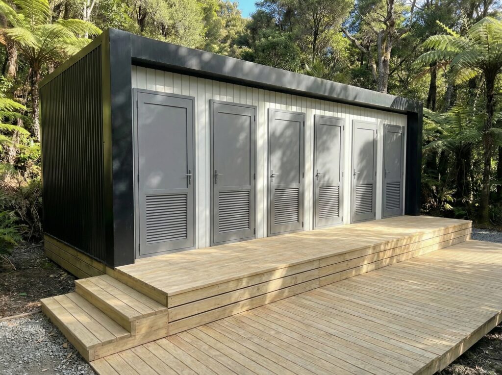 6 Cubicle Modspace Ablution Block