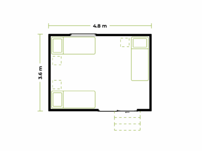 Single Accommodation Cabin