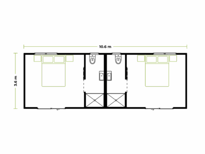 Double Ensuite Cabin