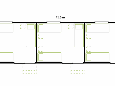 Triple Accommodation Cabin